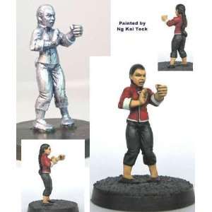  Hasslefree Miniatures Martial Artists   Meiying, female 