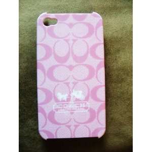  Pink C Iphone 4 Plastic Hard Back Case Cover 4g 