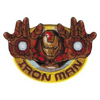 Iron Man Movie Hands Embroidered On Cartoon Patch