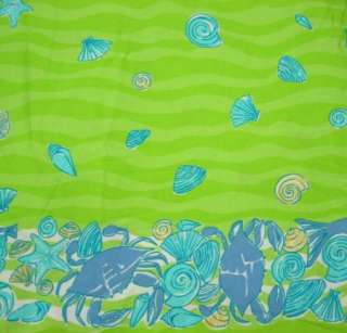 Lilly Pulitzer Fabric LOW TIDE 2 Yards Free Shipping  