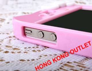   Cover iPhone 4 4G + Free Screen Protector Film Violet Pink J29  