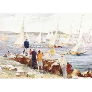  Marblehead Races Poster Print