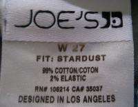Joes Stardust Lola Womens Flare Jeans Size 27   4  