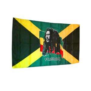  rasta4real Jamaica Freedom Flag Patio, Lawn & Garden