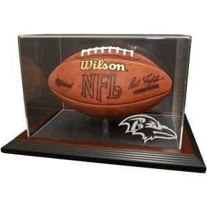   Baltimore Ravens Zenith Football Display   Mahogany: Sports & Outdoors