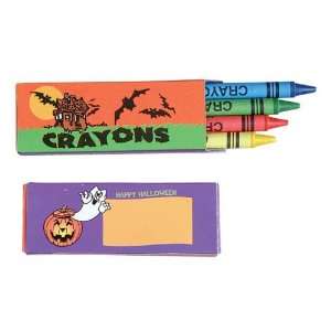  Halloween Crayons 4 Pc   One Dozen Toys & Games