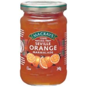 Mackays Natural Fruit Seville Orange Marmalade 340g  