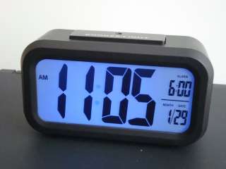 Ex Large Display LCD Digital Alarm Clock w/Backlight  