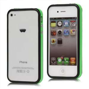  LOGGERHEAD Green & Black Premium Bumper for Apple iPhone 4 