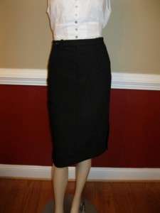 VTG Karen Kane Golf Skirt Size 4 6 Black Pencil Slim!  