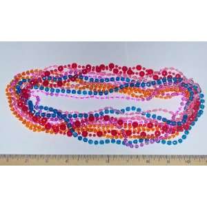  ~ 12 ~ Plastic Bead Necklaces ~ 22 Child size ~ NEW