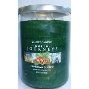  Yankee Candle World Journeys Christmas in Paris Candle 22 