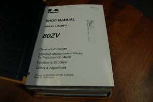 NEW Kawasaki 80Z V Wheel Loader Shop Manual  