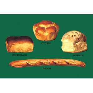   , Domestic, and French Breads 24X36 Giclee Paper