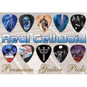 Judas Priest (1) Premium Guitar Picks X 10 (A5)
