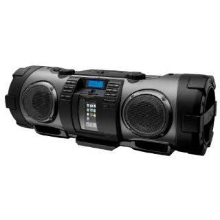  iLive IBCD3816DT Portable 2.1 Channel CD Boombox with iPod 