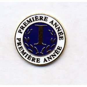  French First Year Pin Set of 10