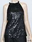 Nwt $178 Tahari KIMMY Sequin/Lace Lined Tank Top Blouse
