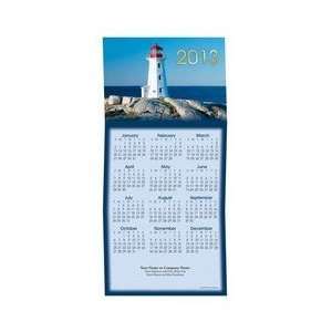  DC6590    Lighthouse Deluxe Z Fold Calendar Office 