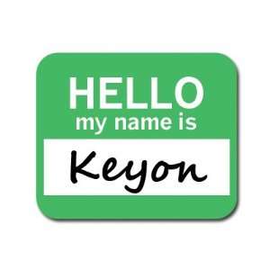  Keyon Hello My Name Is Mousepad Mouse Pad