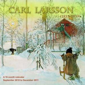  2011 Art Calendars: Carl Larsson   16 Month Art   30x30cm 