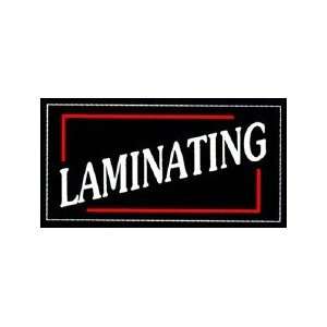  Laminating Backlit Sign 20 x 36