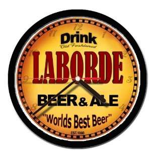  LABORDE beer and ale cerveza wall clock: Everything Else