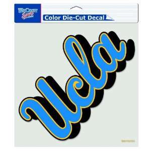  NCAA UCLA Bruins 8 by 8 Inch Diecut Colored Decal: Sports 