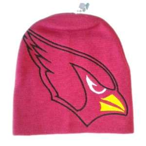   Arizona Cardinals Large Logo Knit Beanie Hat: Everything Else