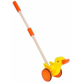  PlanToys Push Along Duck Push and Pull Toys & Games