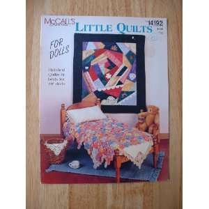  McCalls Creates Little Quilts for Dolls Pattern Arts 