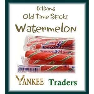 Gilliams Watermelon Candy Sticks   24 Count Box  Grocery 