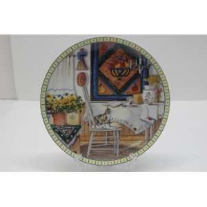  Knowles Cozy Country Corners: Table Trouble Collectible Plate 