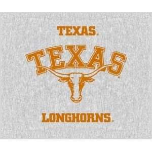   NCAA Texas Longhorns Property Of Afghan / Blanket: Sports & Outdoors