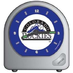  MLB Colorado Rockies Alarm Clock   Travel Style