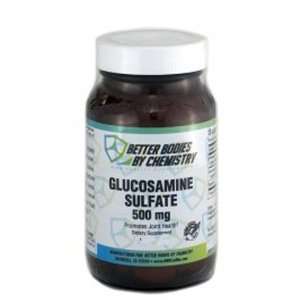 Better Bodies By Chemistry Glucosamine Sulfate, 500 Mg, 120 Tablets 