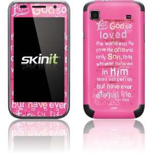  Skinit John 316 in Pink Vinyl Skin for Samsung Galaxy S 