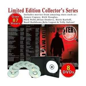  100 MYSTERY CLASSIC MOVIES   8 DVD Collection: Everything 