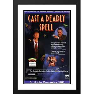  Cast a Deadly Spell 32x45 Framed and Double Matted Movie 