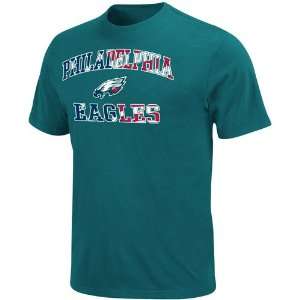  Philadelphia Eagles Stars & Stripes Short Sleeve T Shirt 