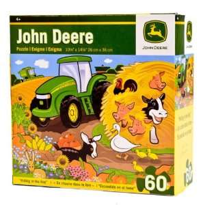   60 Piece Kids Puzzle   Hiding in the Hay by John Deere Toys & Games