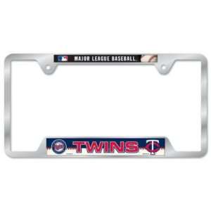  Minnesota Twins Metal License Plate Frame Sports 