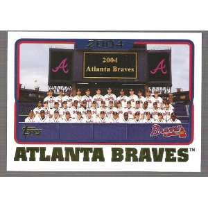  Atlanta Braves Team Card 2005 Topps MLB Card #640: Sports 