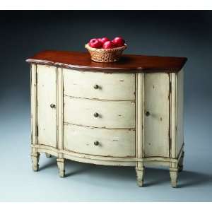   Vanilla & Cherry Console Cabinet by Butler Furniture