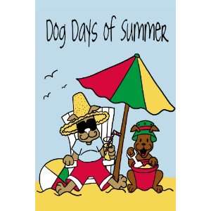  Crunch Card   Dog Days of Summer Edible Card for Dogs 