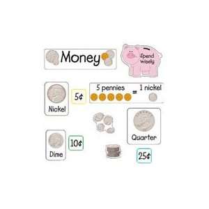  Counting Coins Mini Bulletin Board Set: Toys & Games