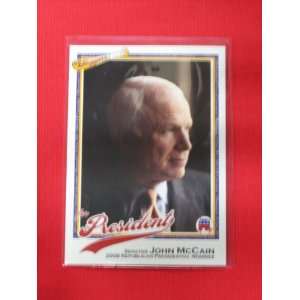   McCain Republican Presidential Candidate Trading Card 
