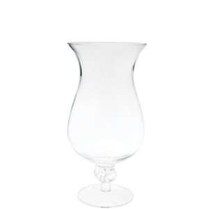 Vietri Shell Glass Medium Trumpet Vase 