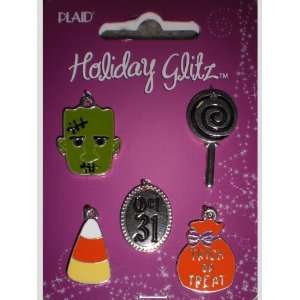   Holiday Glitz Frankenstein Halloween Charms Arts, Crafts & Sewing