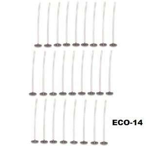  Flat braided 8 candle wicks assemblies ECO 14
